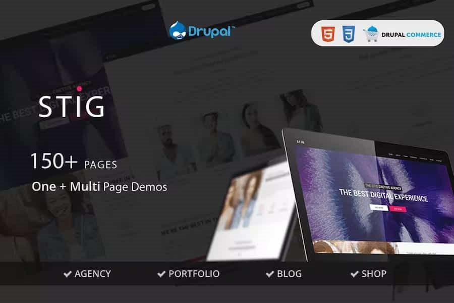 STIG – MULTIPURPOSE ONE MULTI PAGE COMMERCE THEME